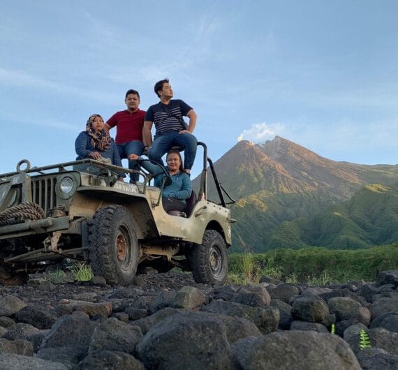 wisata jogja 1 hari: merapi jeep tour